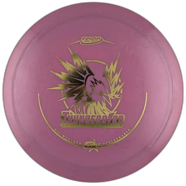 GStar Thunderbird from Innova. Purple with Gold Stamp, 173-5g