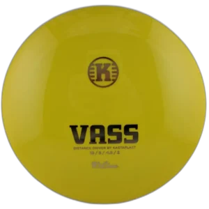 K1 Line Vass from Kastaplast. Yellow with Gold Stamp.