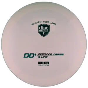 S-Line DD1 from Discmania. White with Green stamp, 174g.