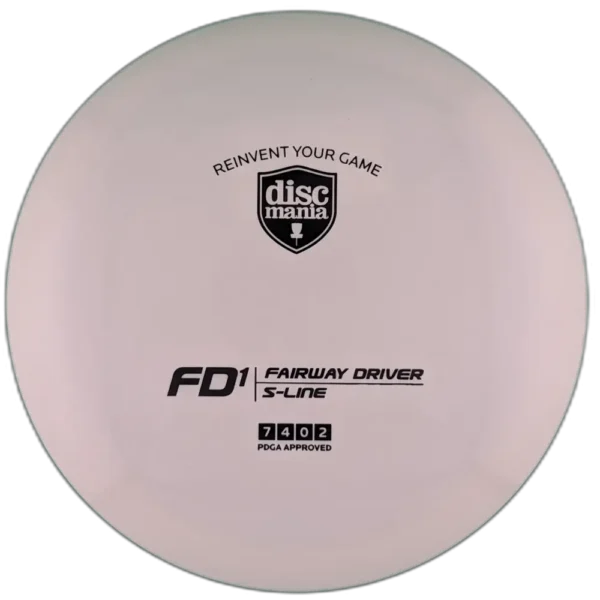 S-Line FD1 from Discmania. White with Black Stamp, 172g.