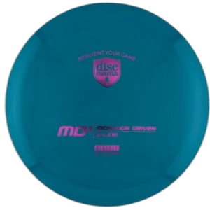 S-Line MD3 from Discmania. Teal with Magenta Stamp, 177g.
