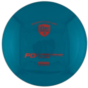 S-Line PD2 from Discmania. Teal with Red Stamp, 175g.