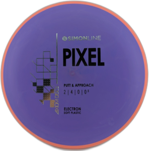 Electron Soft Pixel from Axiom Discs. Purple with Orange Rim
