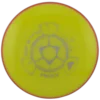 Neutron Proxy from Axiom DIscs. Yellow with Red Rim.