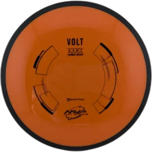 Neutron Volt from MVP. Orange with Black Rim.