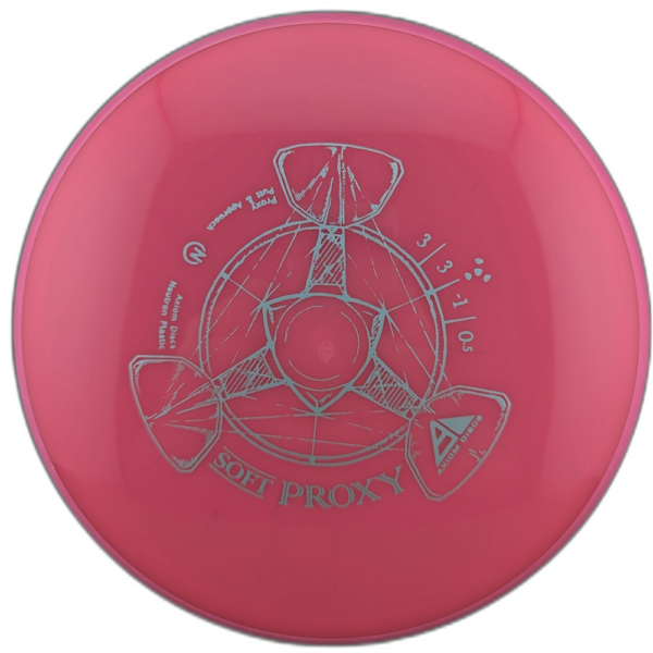 Neutron Soft Proxy from Axiom Discs. Pink with a Pink Rim.