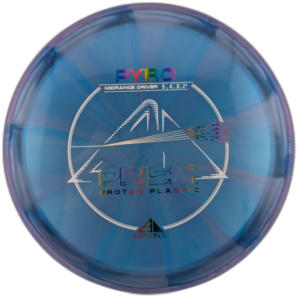 Proton Prism Pyro from Axiom Discs. Blue and Purple Burst.