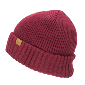 Sealskinz Waterproof Beanie. Bacton Red 2