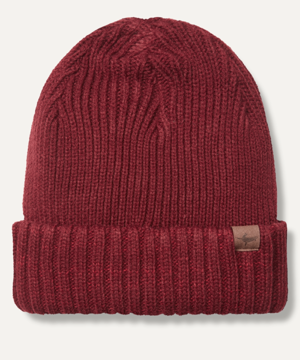 Sealskinz Waterproof Beanie. Bacton Red