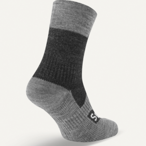 Sealskinz Bircham Waterproof Sock. Black Back