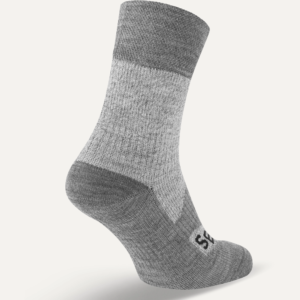 Sealskinz Bircham Waterproof Sock. Grey Back