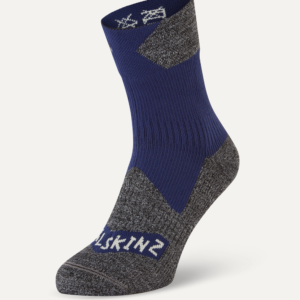 Sealskinz Bircham Waterproof Sock. Navy Back