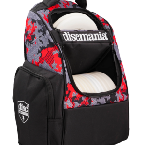 Dismania Fanatic Fly Backpack. Grey and Red 2