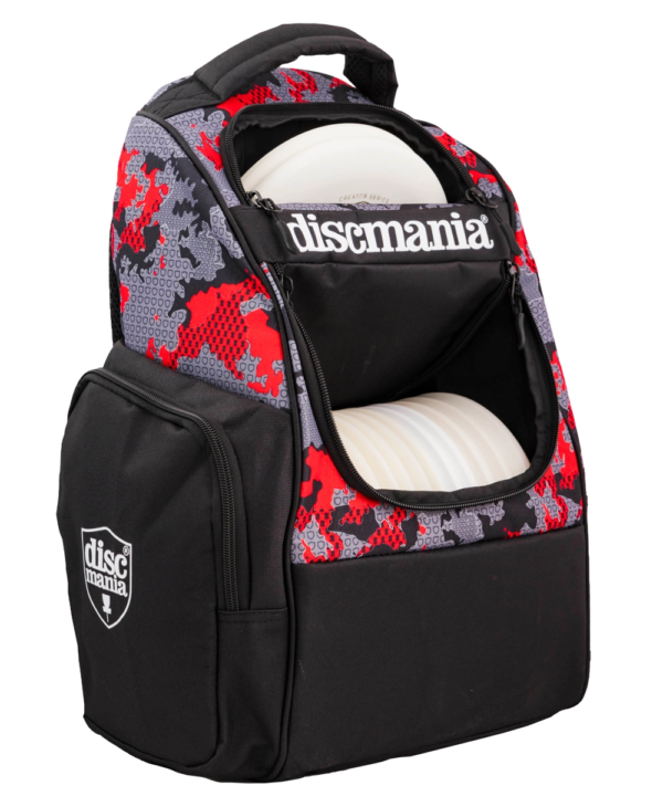 Dismania Fanatic Fly Backpack. Grey and Red 2