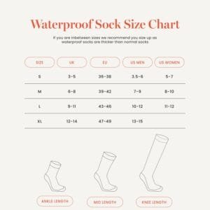 Sealskinz Sock Size Guide