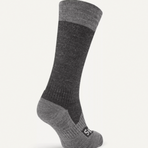 Sealskinz Raynham Waterproof Sock. Black Back