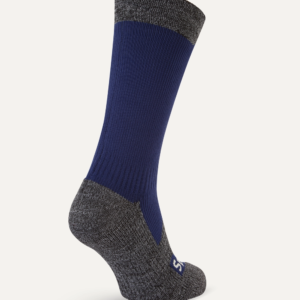 Sealskinz Raynham Waterproof Sock. Navy Back