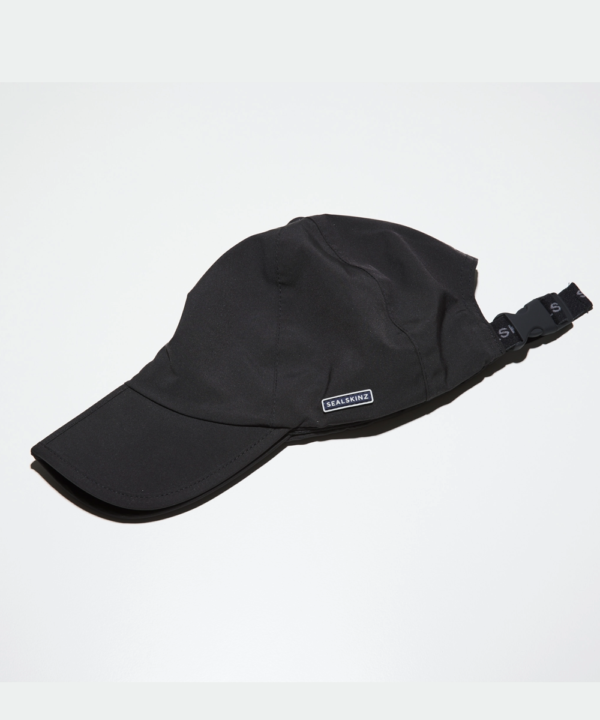 Sealskinz Salle Black Waterproof Cap Fold