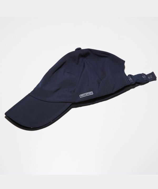 Sealskinz Salle Navy Waterproof Cap Fold