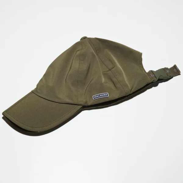 Sealskinz Salle Olive Waterproof Cap Fold