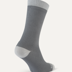 Sealskinz Wiveton Waterproof Sock. Grey Back