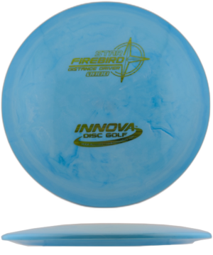 Innova Star Firebird. Blue Swirls with Green Lines Stamp, 173-5g