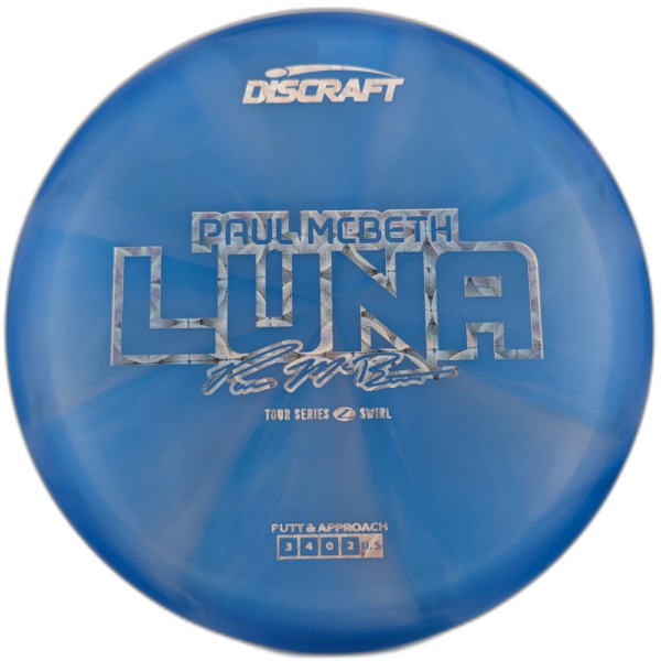Discraft Paul McBeth 2025 Tour Series Z Swirl Luna Thumbnail 1