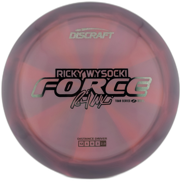 Discraft 2025 Ricky Wysocki Tour Series Z Swirl Force Thumbnail 1
