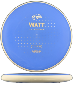 MVP Watt Electron Soft. Blue with White Rim, 171g