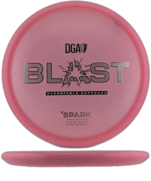 DGA Blast Spark. #2 Pink with Silver Stamp, 173-174g