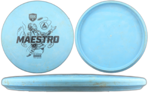 Discmania Maestro Active. Light Blue with Black Stamp, 168g, 7