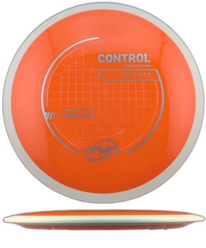 MVP Disc Sports Control Neutron. #1 Orange with White Rim, 175g