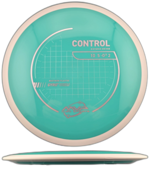 MVP Disc Sports Control Neutron. Teal with White Rim, 169g