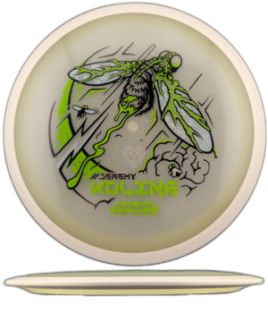 MVP Control Eclipse 2026 Team Series (Jeremy Koling). #3 Glow with Green and Black Stamp and White Rim, 174g