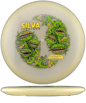 Streamline Discs Echo Eclipse 2026 Team Series (Silva Saarinen). Glow with Yellow, Green and Purple Stamp, 176g