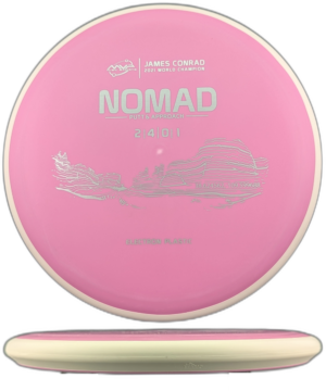 MVP Nomad Electron. Pink with White Rim, 171g