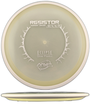MVP Resistor Eclipse. Glow with White Rim, 173g
