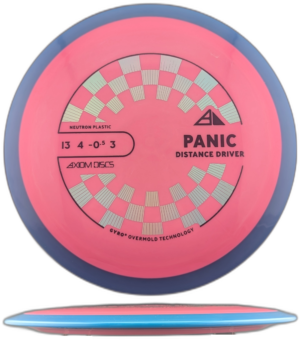 Axiom Discs Panic Neutron. Pink with Blue Rim, 174g